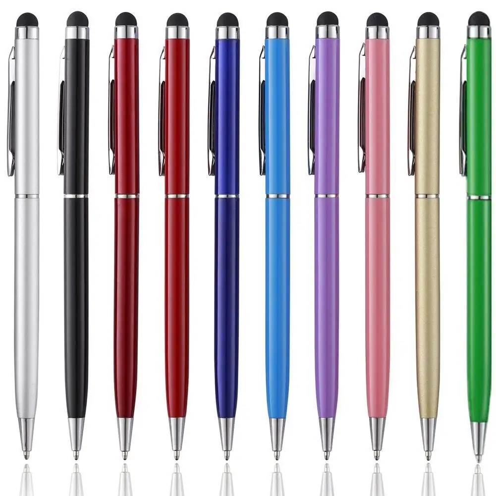 1Pcs Smart Tablet Phone Universal 2 In 1 Capacitive Stylus Pen Drawing Pens For IPhone/Android All Capacitive Touch Screens