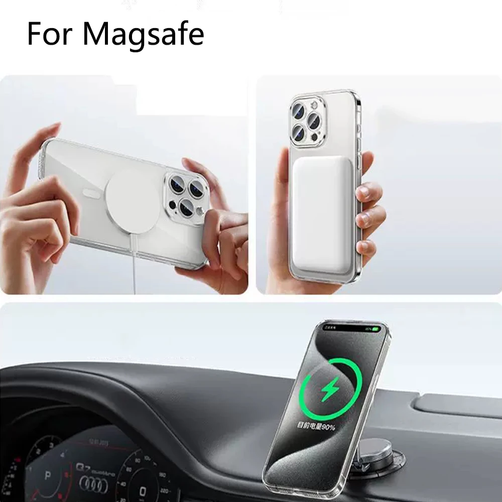 Premium Magnet-Plated Magsafe-Ready Protective Case with Full Camera Coverage