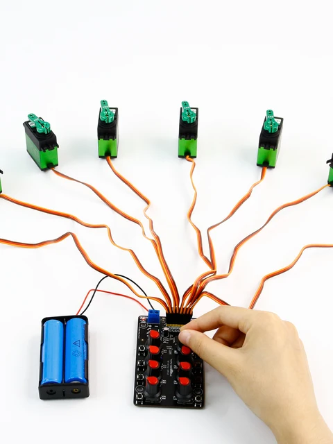 Servo Controller E Tester A Manopola 8 Vie - Con STM32 E LED - Foto 2