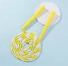 2.5m Bamboo PVC Jump Rope Exercise Beginner Soft Beaded Segmented Fitness Skipping Cable Workout Home Gym  Adult Child 3