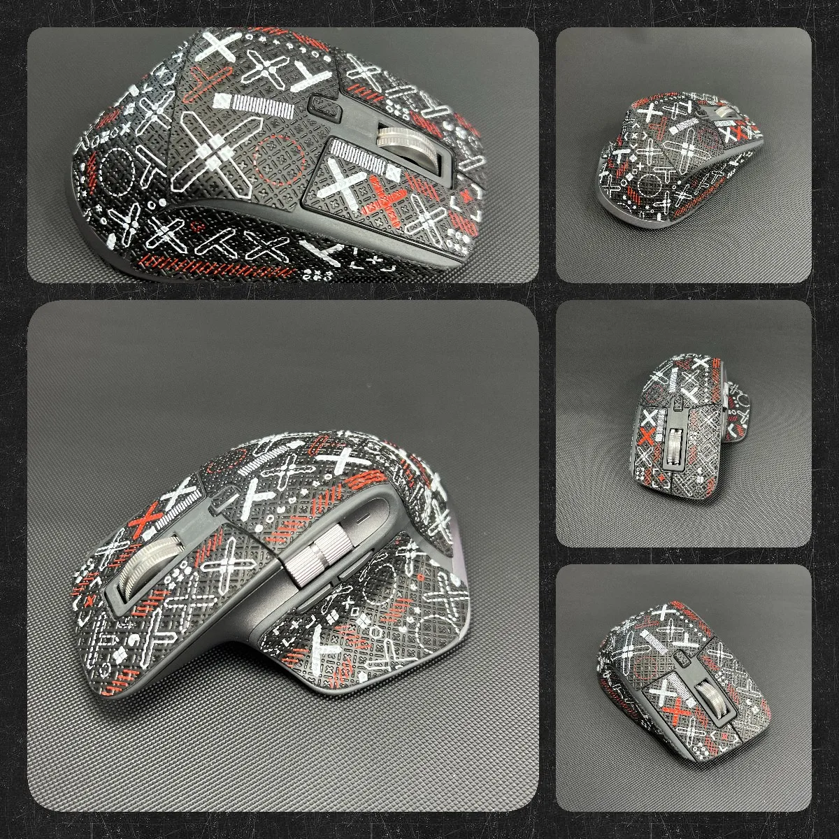 Mouse Grip Tape Skate Handmade Sticker Resistente Antiderrapante Absorção do Suor Confortável Personalizado Master3 3s - Imagem 6