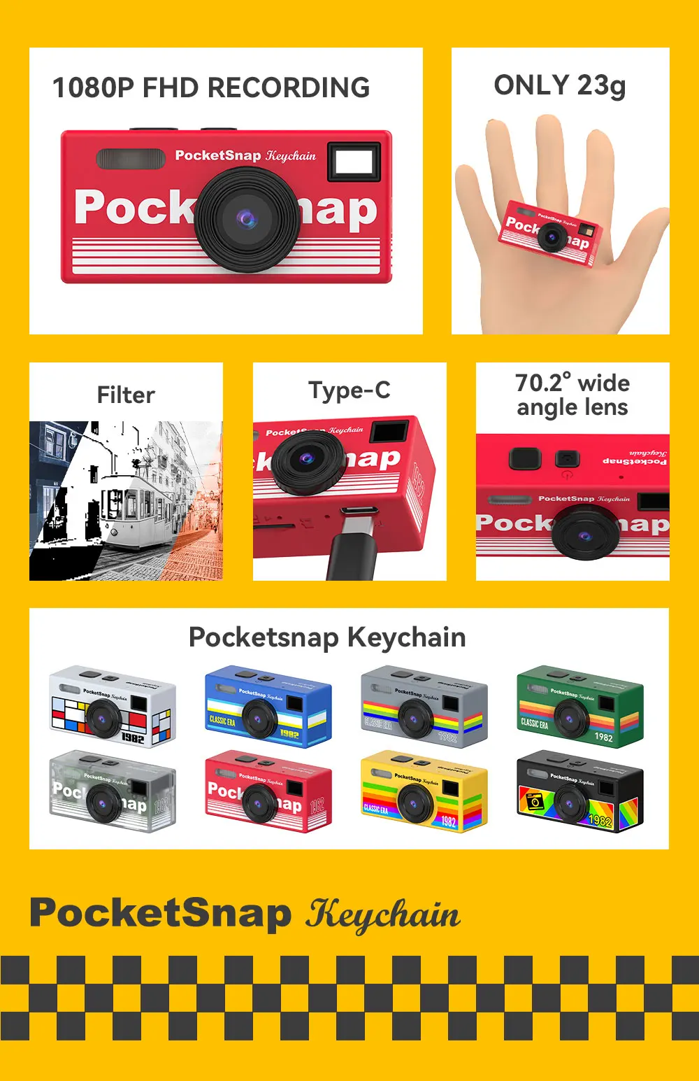 Mini Caméra robuste