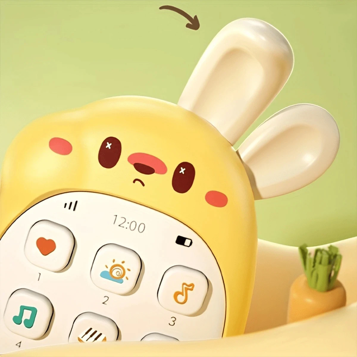 Cute Musical Learning Toy Phone For Children Engaging Educational Interactive Play Perfect Gift For Kids