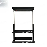 ตะกร้าลิฟต์ไฟฟ้าอัจฉริยะ ควบคุมด้วยเสียงและระบบสัมผัส สำหรับตู้แขวนในครัว แบบตั้งตรง 1