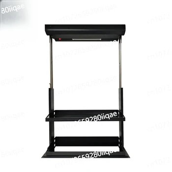 ตะกร้าลิฟต์ไฟฟ้าอัจฉริยะ ควบคุมด้วยเสียงและระบบสัมผัส สำหรับตู้แขวนในครัว แบบตั้งตรง 1