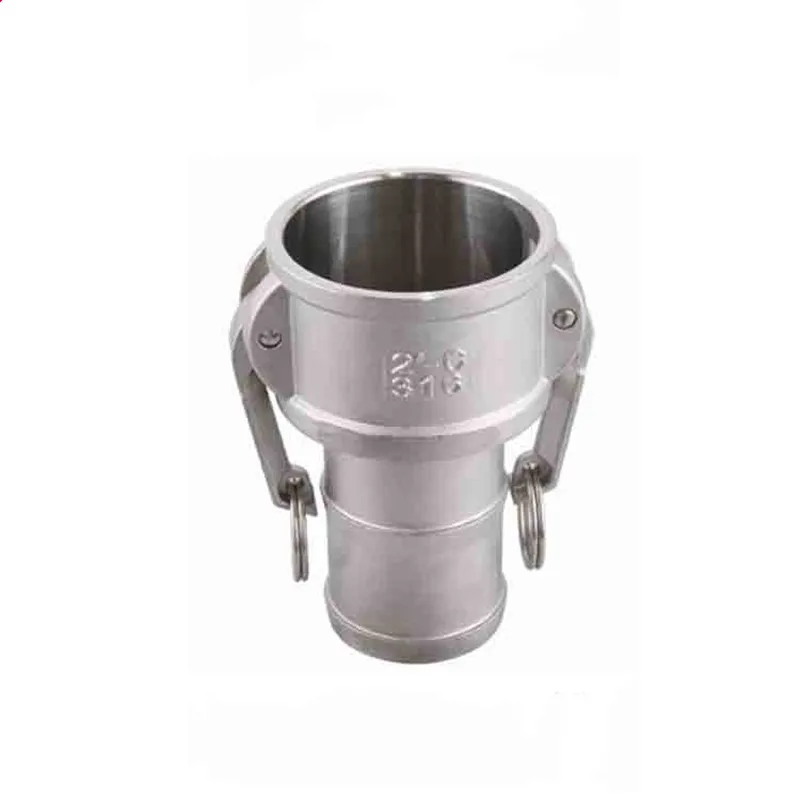 

C + F набор соединительных адаптеров для кулачкового замка самодельный соединитель из нержавеющей стали 304 папа и мама быстроразъемный соединитель 1/2-2 дюйма