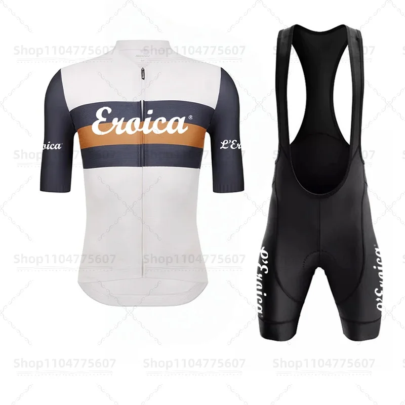 Maillot De Cyclisme Vintage Eroica Années 70, Acrylique, Taille L