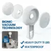 TAILI Suction Cup Hooks 4pcs Heavy Duty Towel Hanger Easy to Install Shower Hanger for Bathroom Kitchen Hotel No Drilling Hooks 3