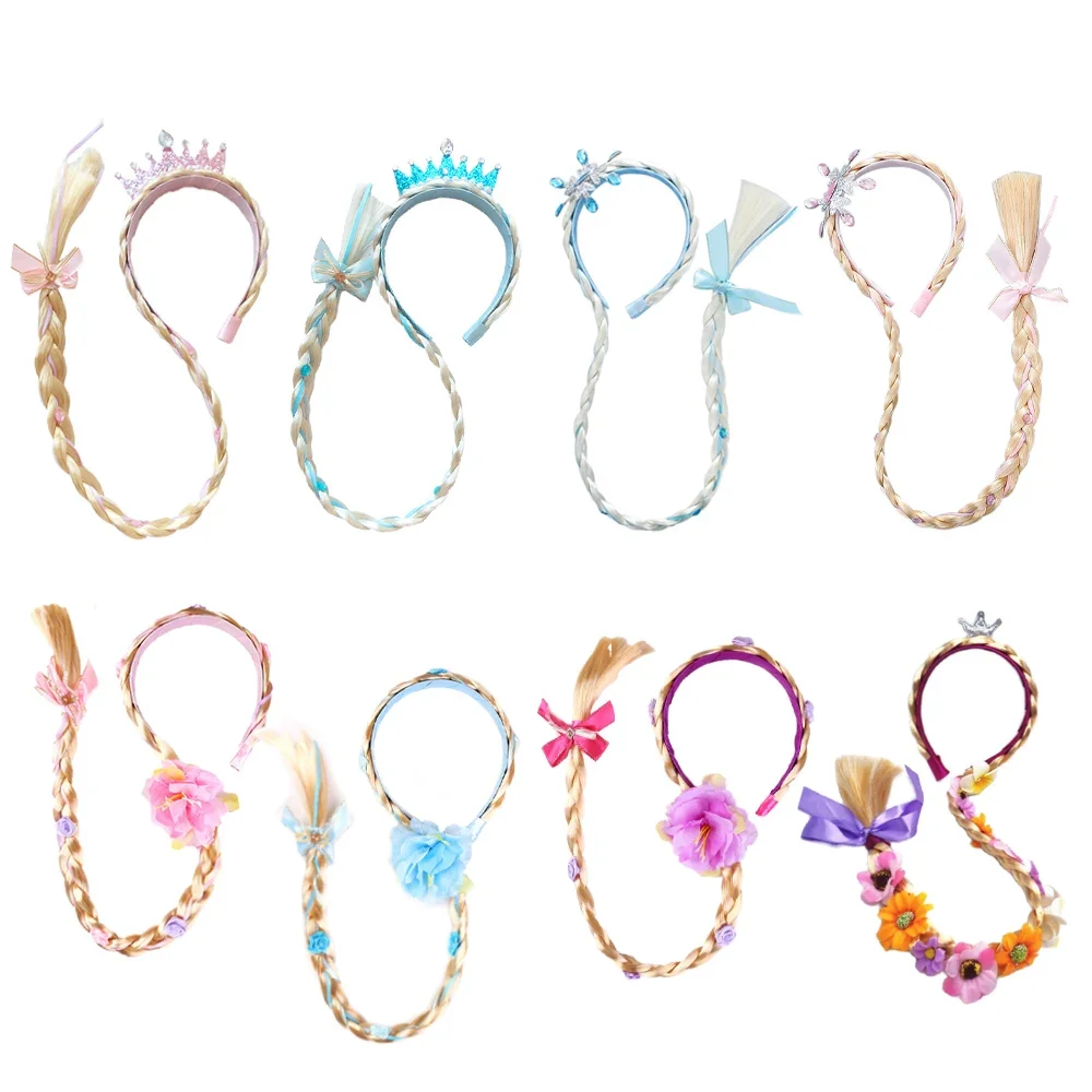 Girls Floral Fantasy Headband Princess Hair Accessories