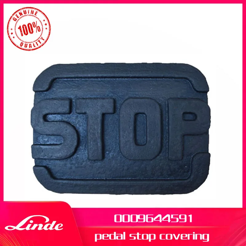 Linde forklift genuine part 0009644591 pedal stop covering used on 115 reach truck 335 336 electric trucks 350 351 diesel trucks forklift part eps actuator assy used for used for tcm nichiyu komatsu forklift truck