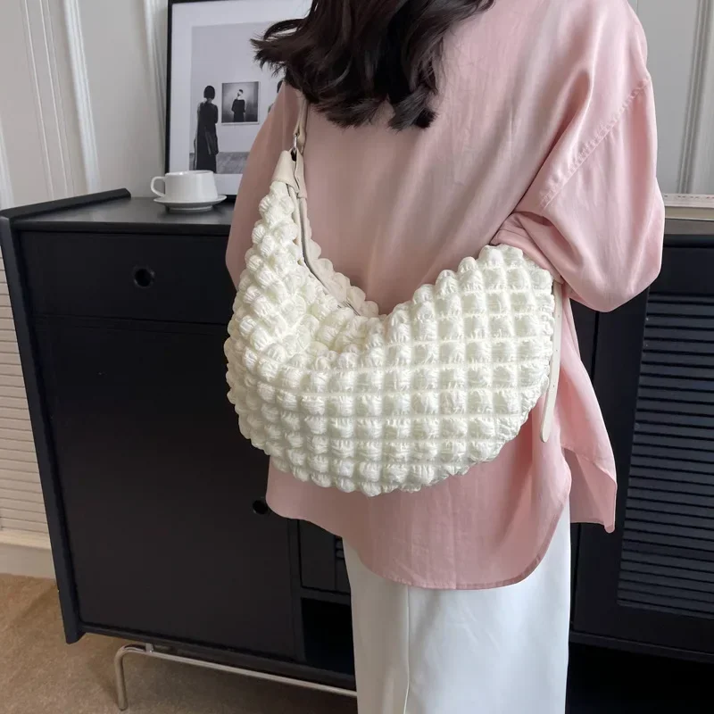 Tote Bag Cloud Bag Solid Women's Bag Underarm Handbag