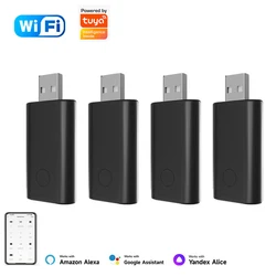 Smart WiFi IR Remote Control - Universal Infrared Controller with Voice Assistant Compatibility (IR Remote 4Pcs)