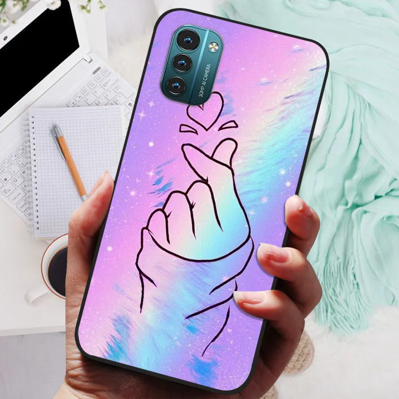 Floral Astronaut Soft TPU Silicone Bumper Phone Case