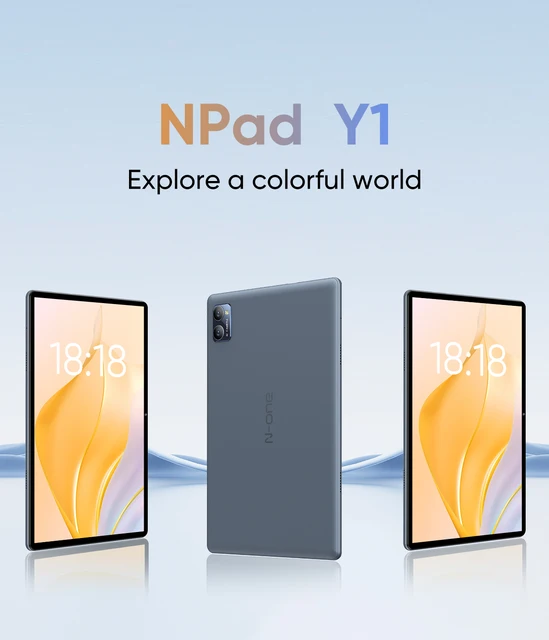 N-one NPad Y1 Android 14 10.1'' Tablet (4+4) 8GB+64GB 1280 N-one NPad Y1 Android 14 10.1'' Tablet (4+4) 8GB+64GB 1280