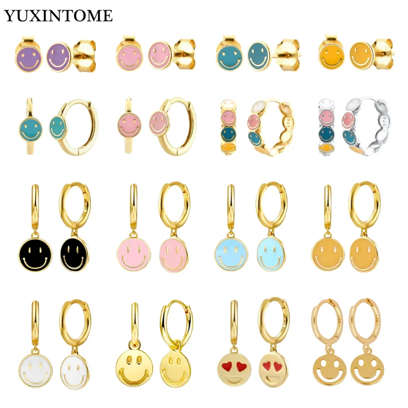 Серьги-кольца из серебра 925 пробы