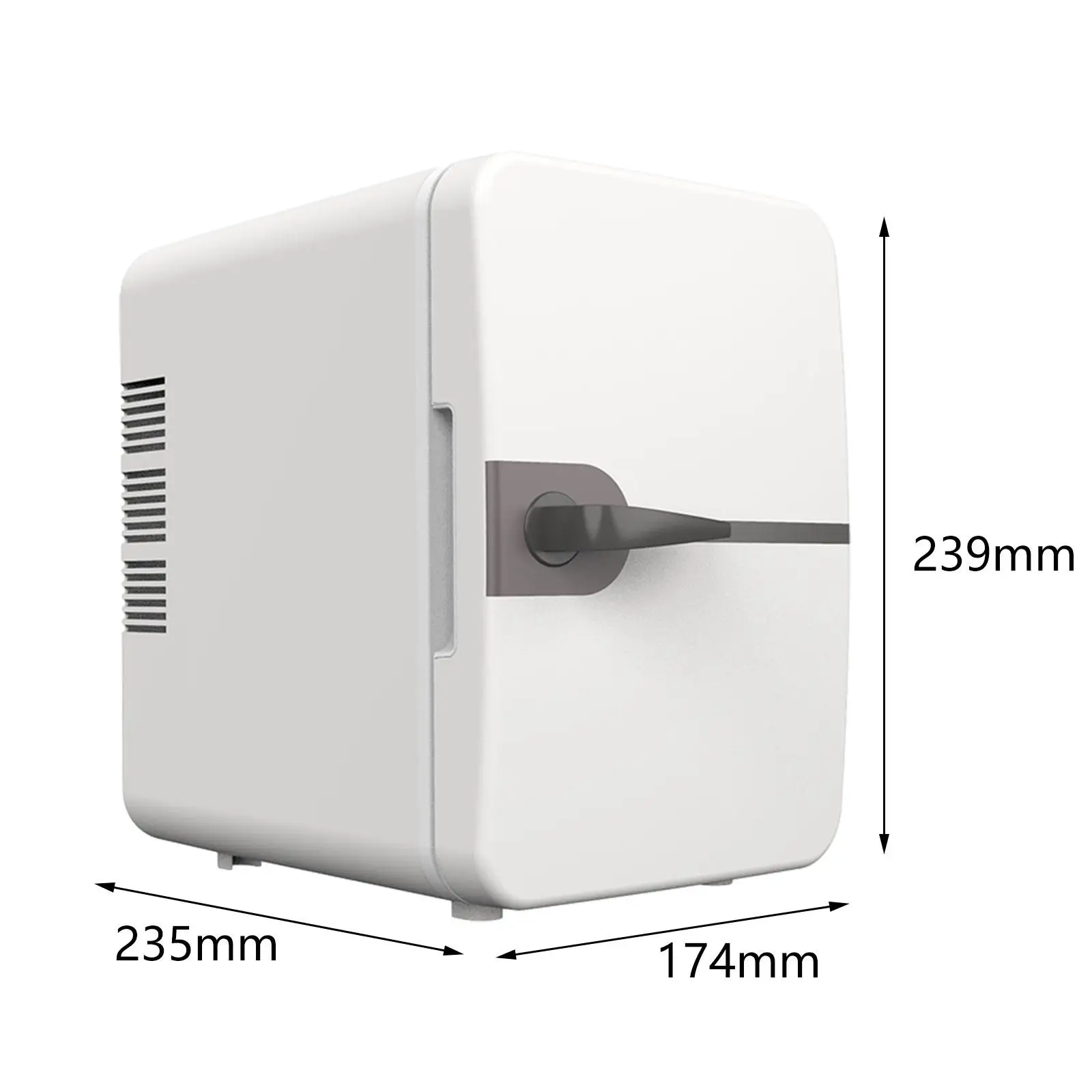 4L Mini Fridge USB Power Supply Thermoelectric Cooler and Warmer Beverage Refrigerator Cooler For Bar Camping Home Rvs Divers mini refrigerator camping refrigerator