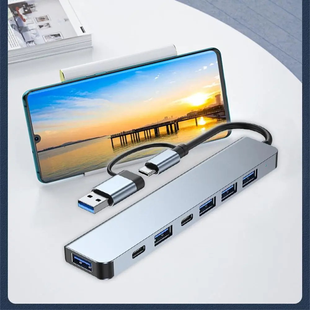 Type C USB HUB Multi USB Splitter Hub usb Docking Station 3.0 Type C HUB Multiple Expander High Speed For Computer Accessories