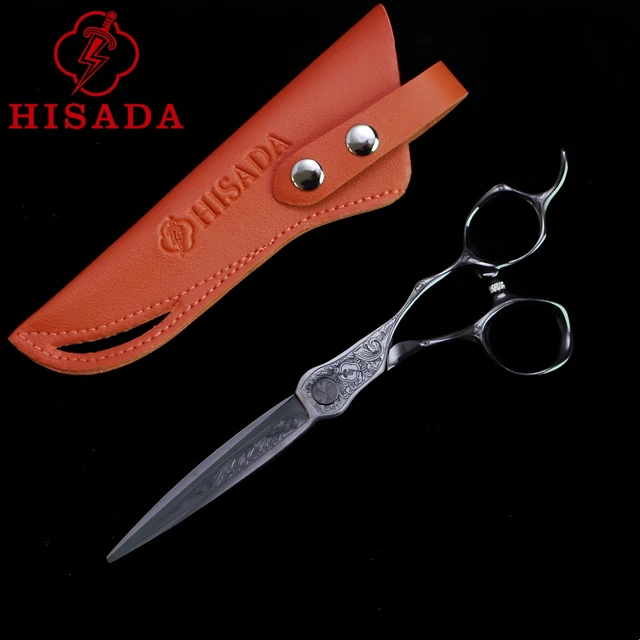 HISADA 散髪用シザー 6.5インチ HISADA 散髪用シザー 6.5インチ 栄達 シザー 6インチ クリスタル