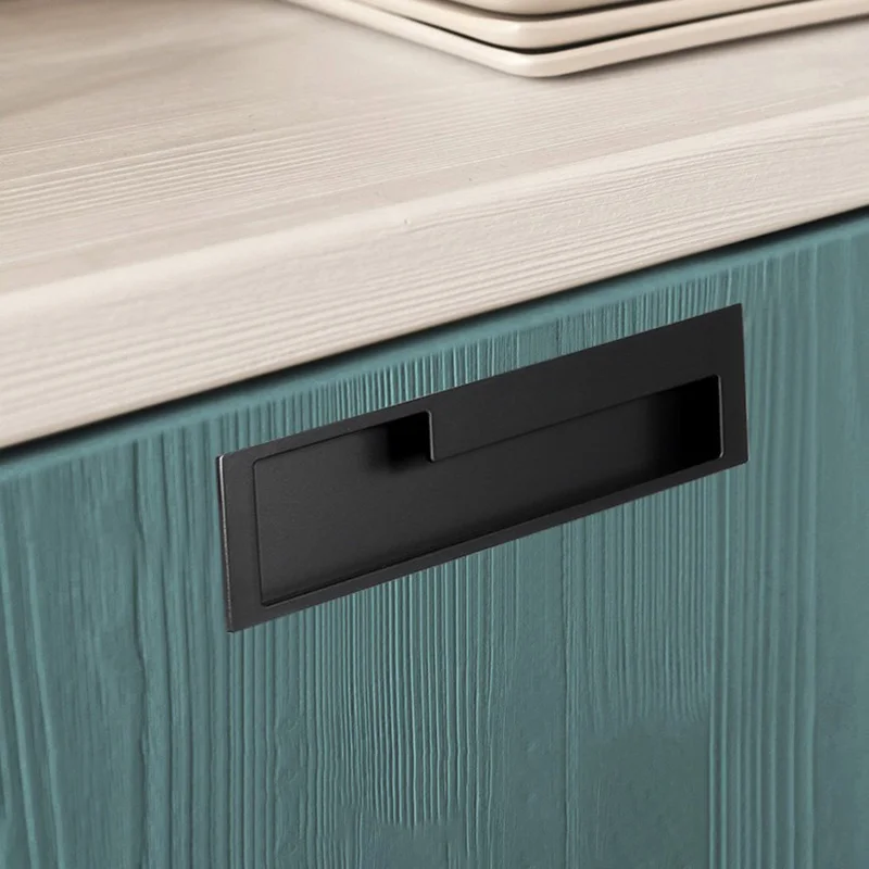 Tirador Rectangular Para Puerta Corredera Empotrado, 2 Unida | Cuotas