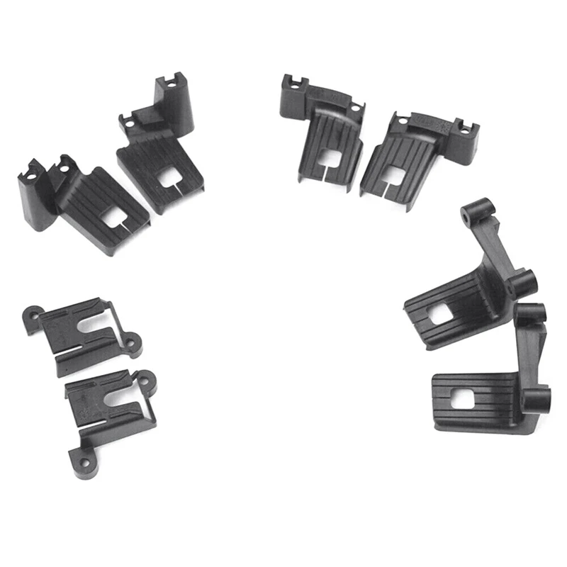 Left+Right Headlight Repair Bracket Kits 63117205837 63117205838 For BMW X5 E70 X6 E71 E72 Hybrid Headlamp Mount Bracket