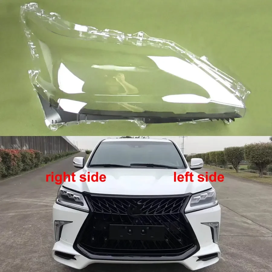 

Налобный фонарь для Lexus LX570 2016 2017 2018 2019, прозрачный налобный фонарь, замена оригинального абажура из оргстекла