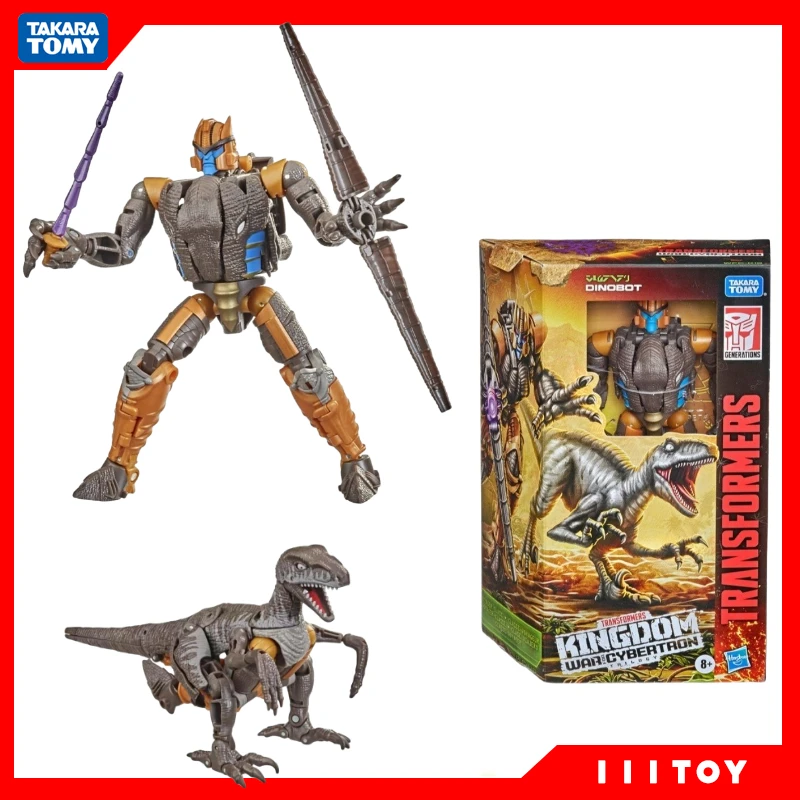 

В наличии Трансформеры игрушечная война для Кибертрона Трилогия Королевство WFC-K18 Voyager Dinobot Робот Игрушки экшн-фигурки подарки хобби
