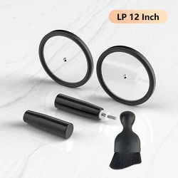 Premium Vinyl Record Cleaning Brush - Fiber Brush for Pristine Sound Quality (CB - 12BJ - BMS)