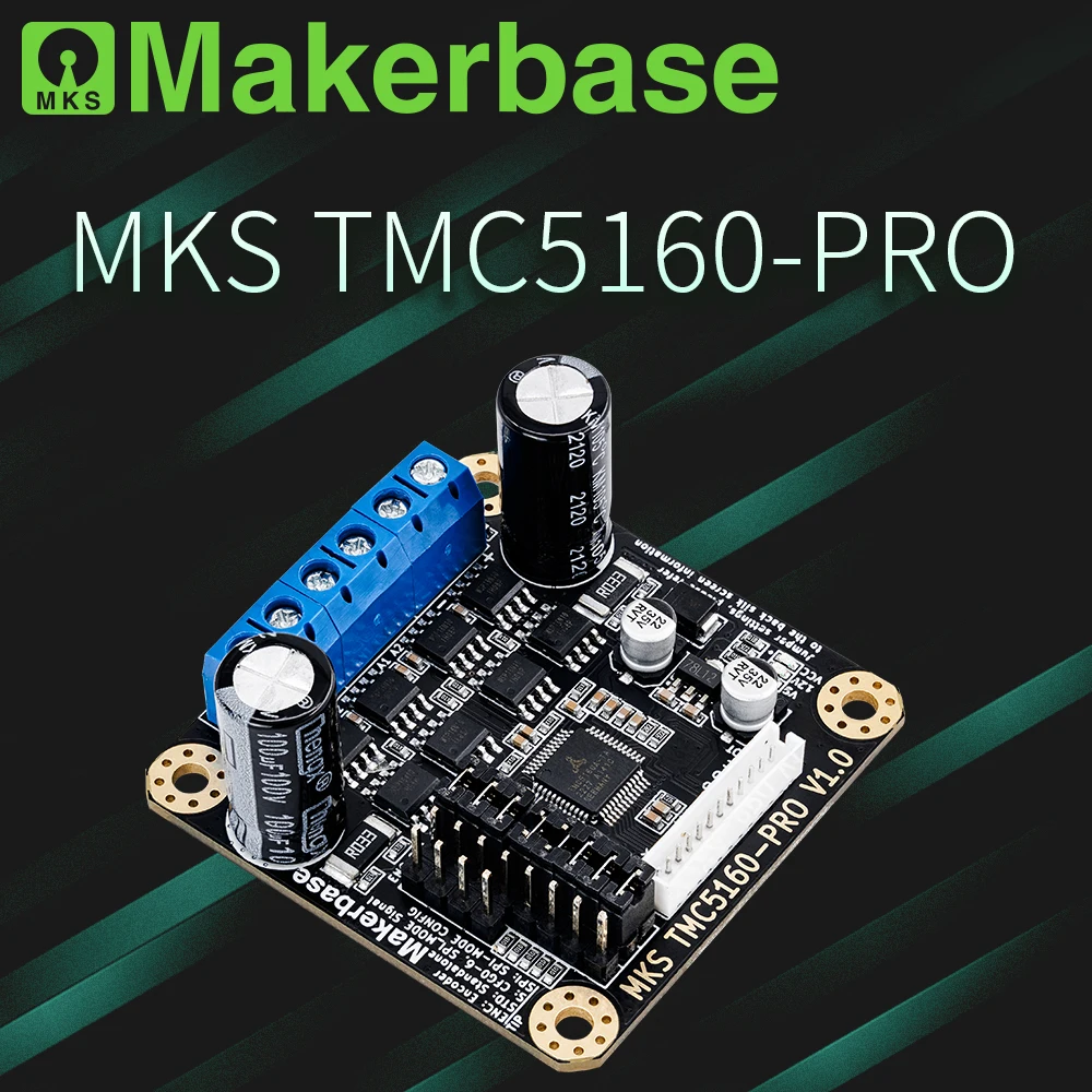 Makerbase-mks Stepper Motor Driver Tmc5160-pro Alta Corrente 6a High Valve 860v dc Spi Mode Marlin Klipper 3d Printer Parts - Imagem 6