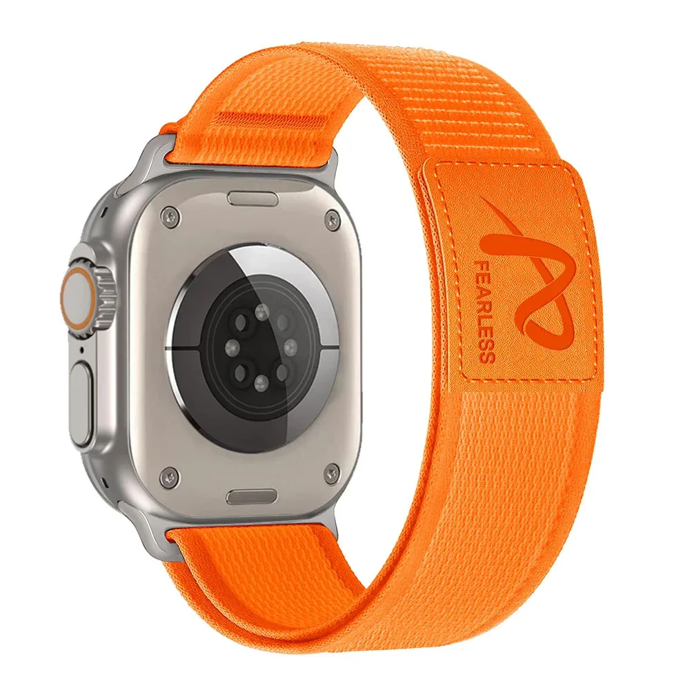 Trail+ Premium Leather Strap with Nylon Accents