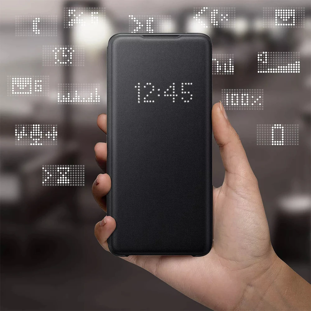 Phone Case Samsung S20 Ultra Led View Case Original Smart LED View
