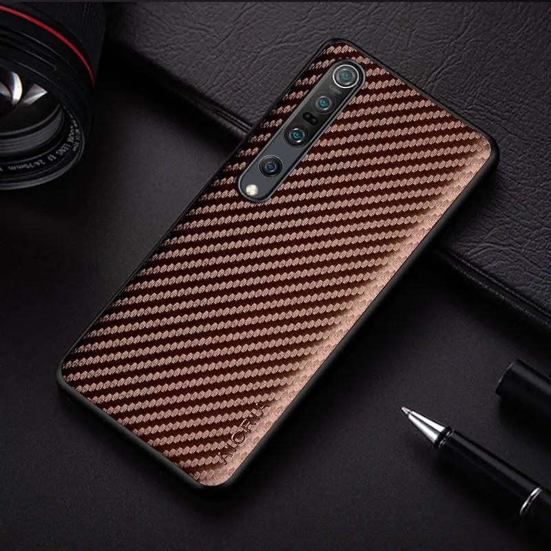 Sleek Carbon Fibre Texture Phone Case - Ultra Fashion Design Soft Back Cover