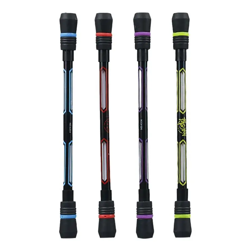 

Spinning Pen 4 Pcs Pen Spinning Finger Rotating Pen Flying Finger Spinners Non-slip Coated Spinning Pen For Brain Training