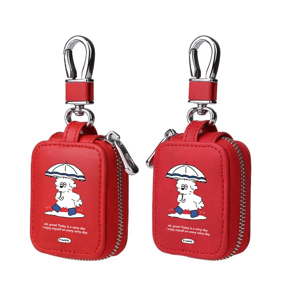 Ins Korea Paraplu Lijn Hond Oortelefoon Case Voor Airpod2 3 Witte Puppy Draadloze Bluetooth Oplaaddoos Voor Airpods Pro 2nd Off