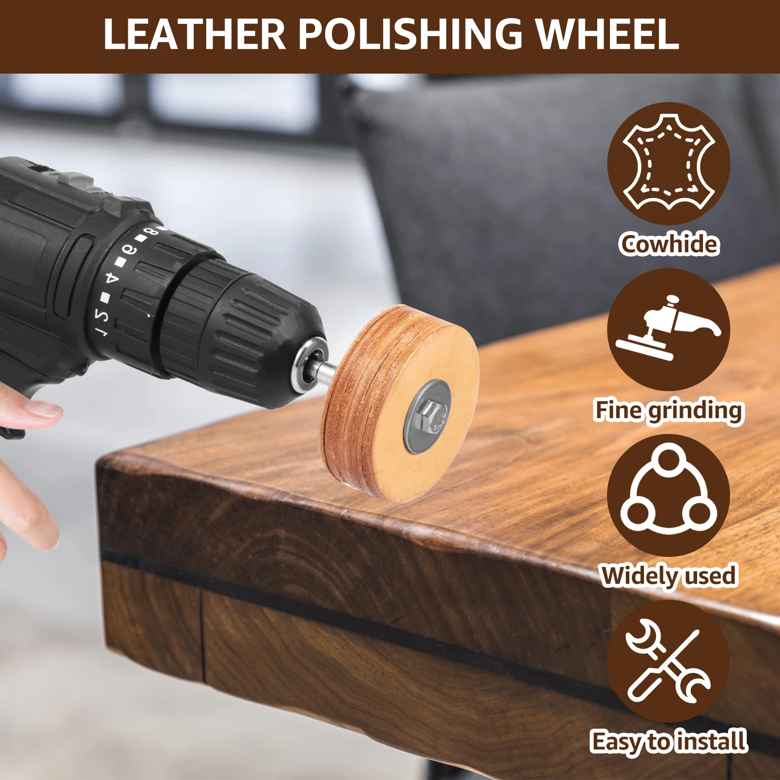 ing Whee Head Woodworking Leather Polishing Disc Metal Polishing Rotary Tool Jewelry Wheel for Jewelry Metal