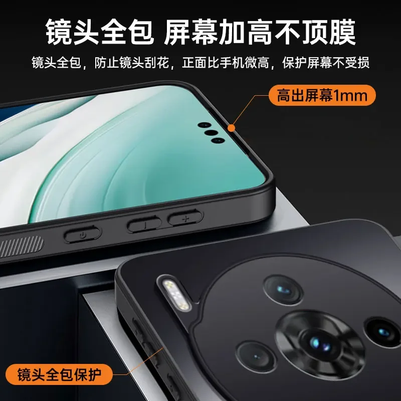 Shockproof Matte Hard Bumper Case with Ultra Camera Protection