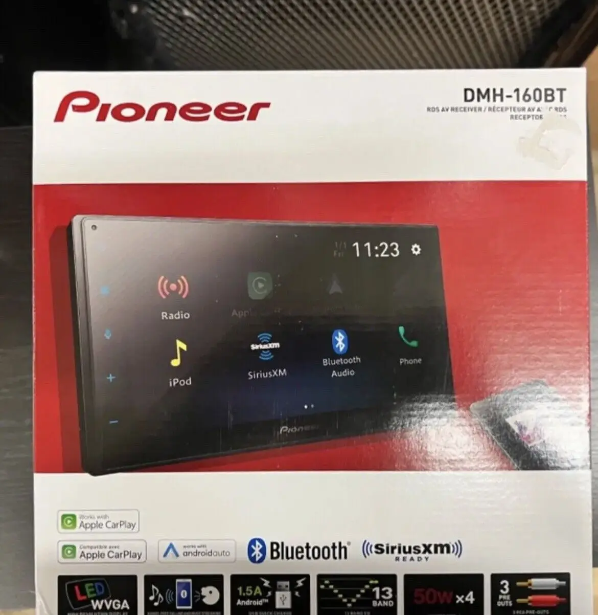 Tela Sensível ao Toque para Rádio Player Sensor Digitalizador Peça de Substituição Pioneer Dmh160bt 1700nex 1770nex 168*94 mm 6pin - Imagem 3