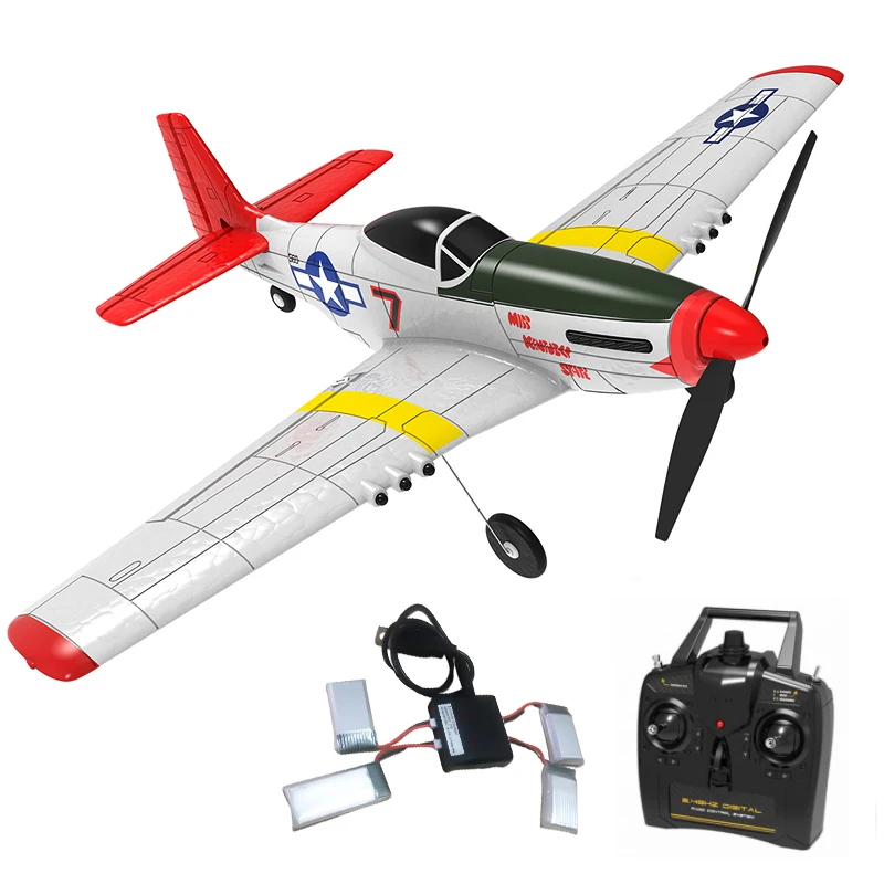 P51D RC飛行機ラジコンマスタング航空機 XPilot 安定化システム付き RC - 初心者 RC 飛行機ウイングファイター P51D マスタング Xpilot
