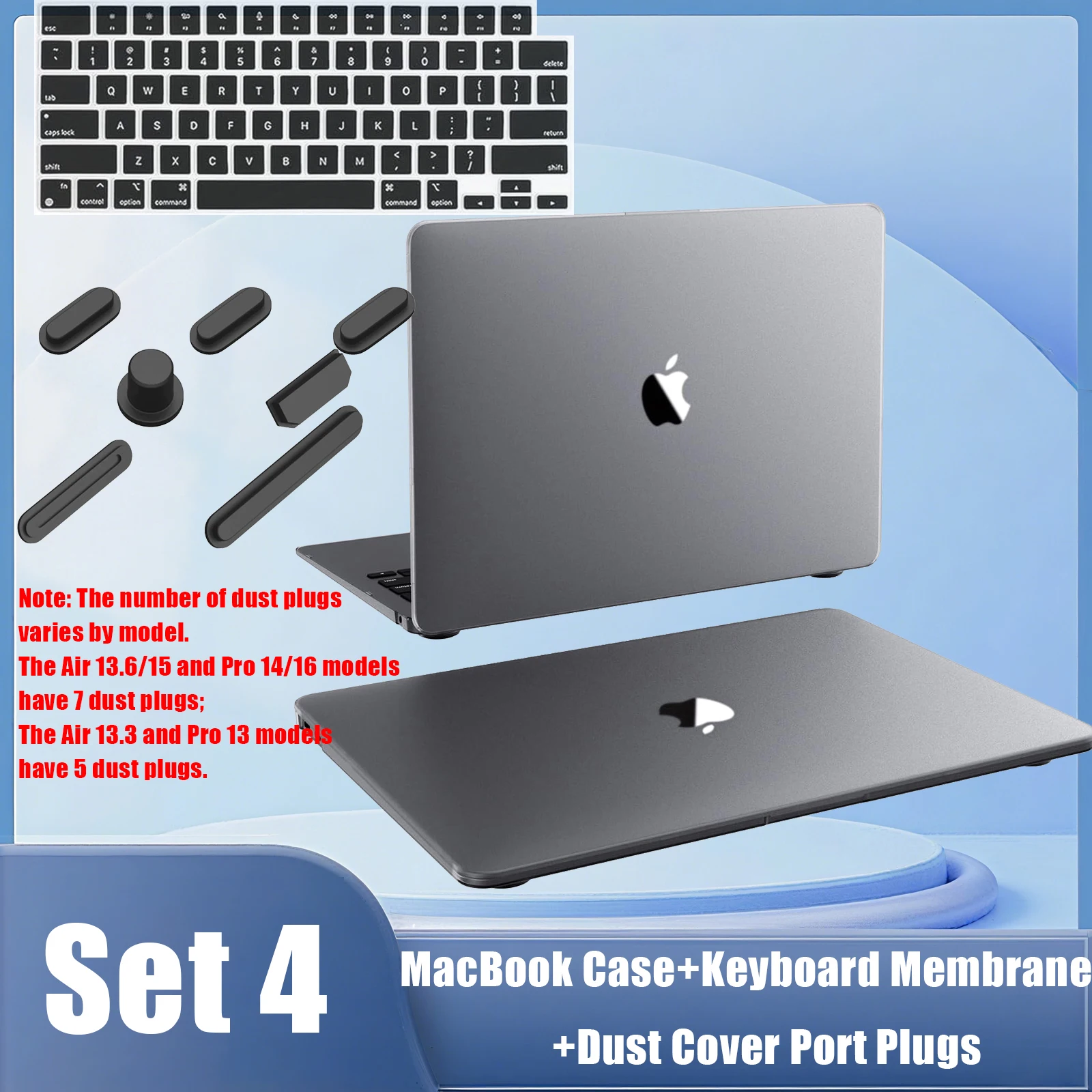 Sleek Matte Laptop Case for Enhanced Protection and Style
