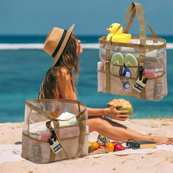 Extra Large Mesh Beach Bag 6