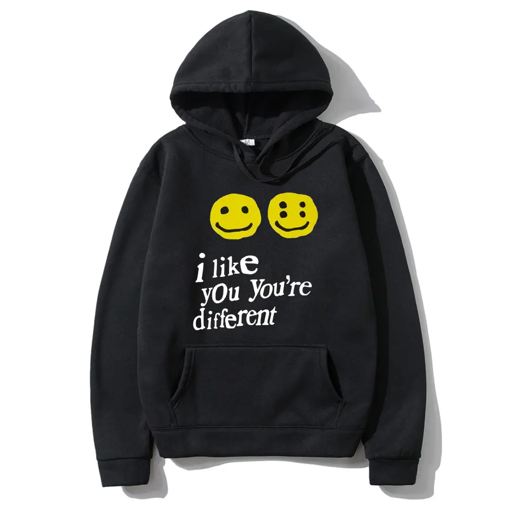 

New 19SS CPFM XYZ Hoodie Graffiti Smile Face CPFM.XYZ W.W.C.D I LIKE YOU Kanye West Hip Hop Hoodies CPFM Men Women Sweatshirt