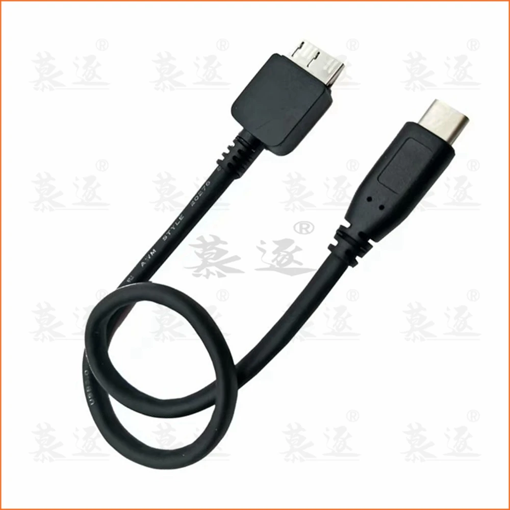 Equip USB 3.0 To USB C Cable 25 cm Black