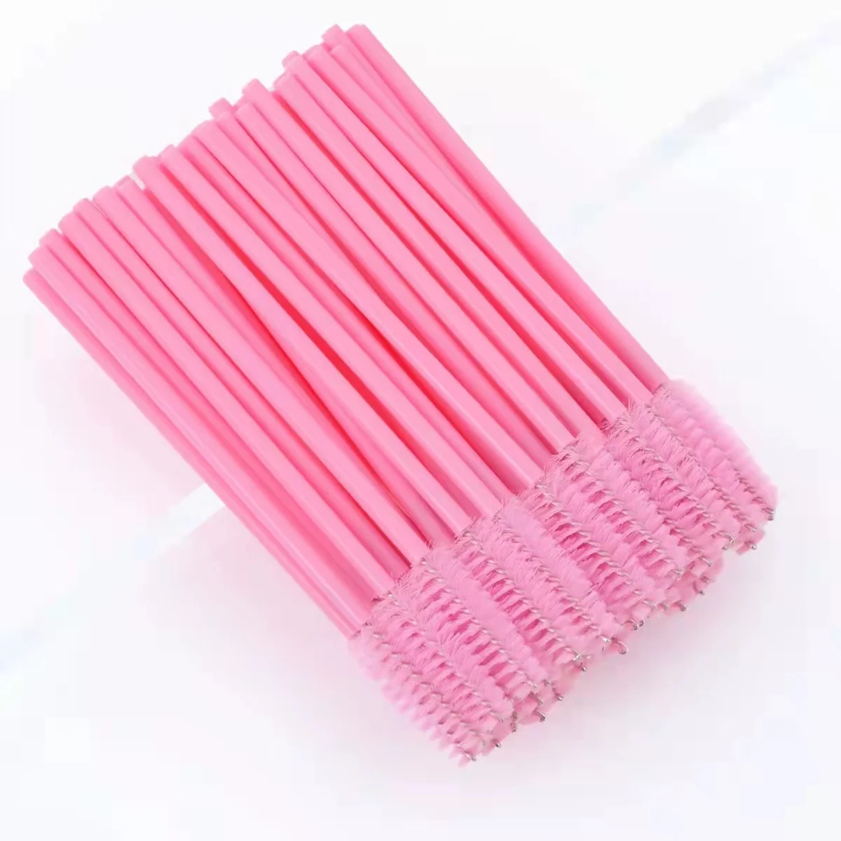Makeup Brush Set Makeup Brush Eyelashes Brush Eyelash Removal Brush Eyelash Cleaner Brush Eyelash Brush Makeup Tool Set Makeup Tool 5/50Pcs Disposable Eyelash Brushes Eyelashes Extension Tools Eyebrow Brush Mascara Wands Applicator Spoolers Eyelash Extensions