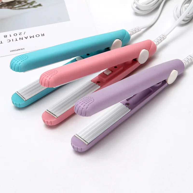 Wave Curling Iron New Mini Ripple Hair Iron Corrugated Plate Hair Curler Flat Iron Electric Curling Iron Hair Art Styling Tools