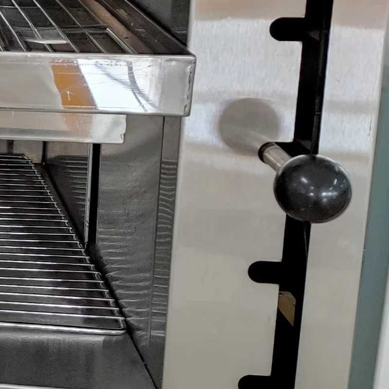 Commercial Stainless Steel Gas Infrared Salamander Grill with 6 Burner