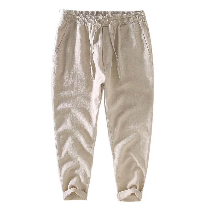 thin-breathable-linen-pants-for-men-loose-fitting-straight-tube-white