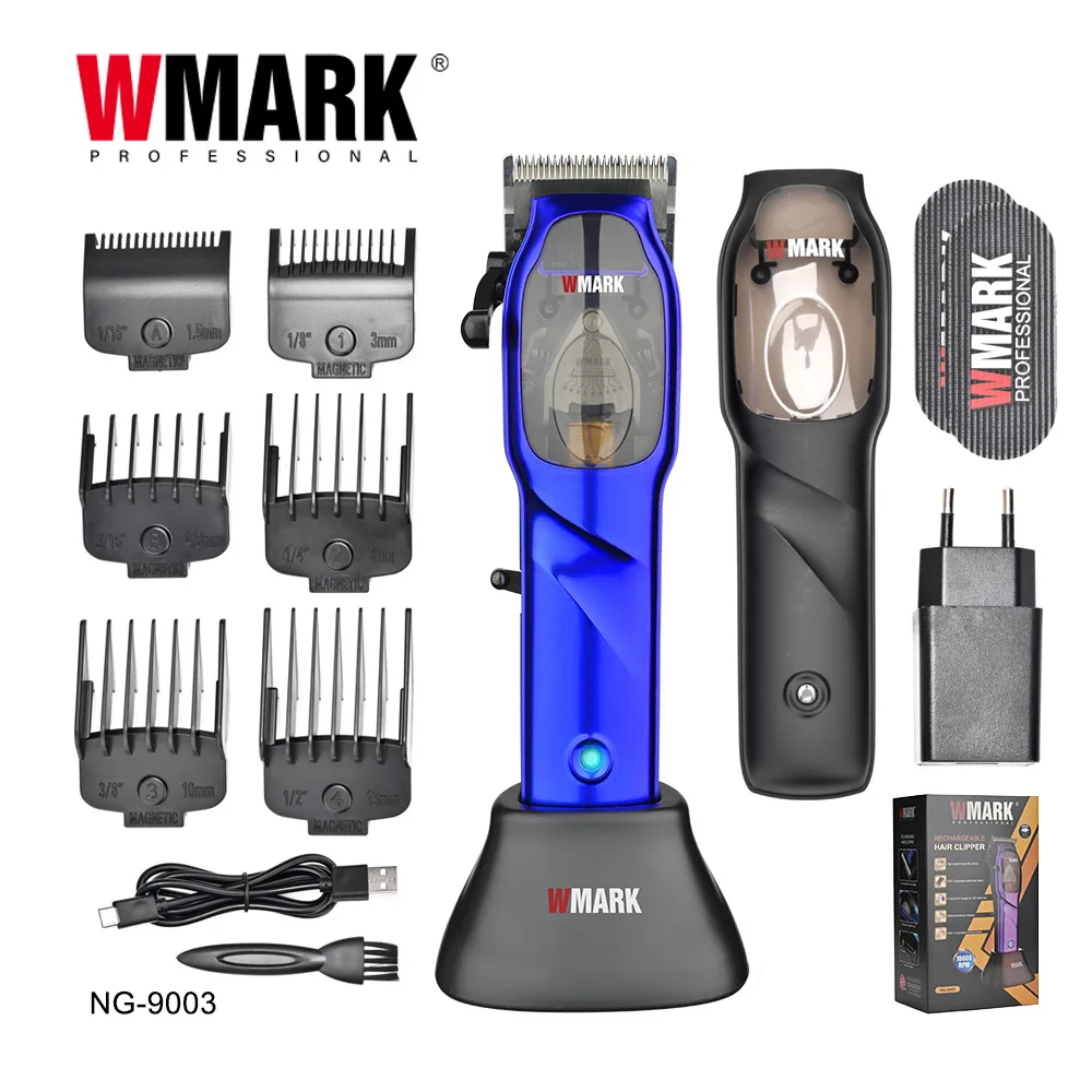 WMARK Hair clipper NG-9003 Oil head electric clippers hot sell charging 10000 RPM hair cutting salon