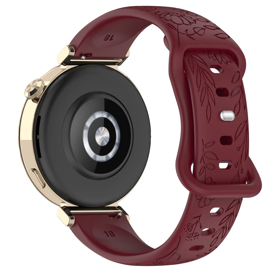 Floral Silicone Strap - 3D Design