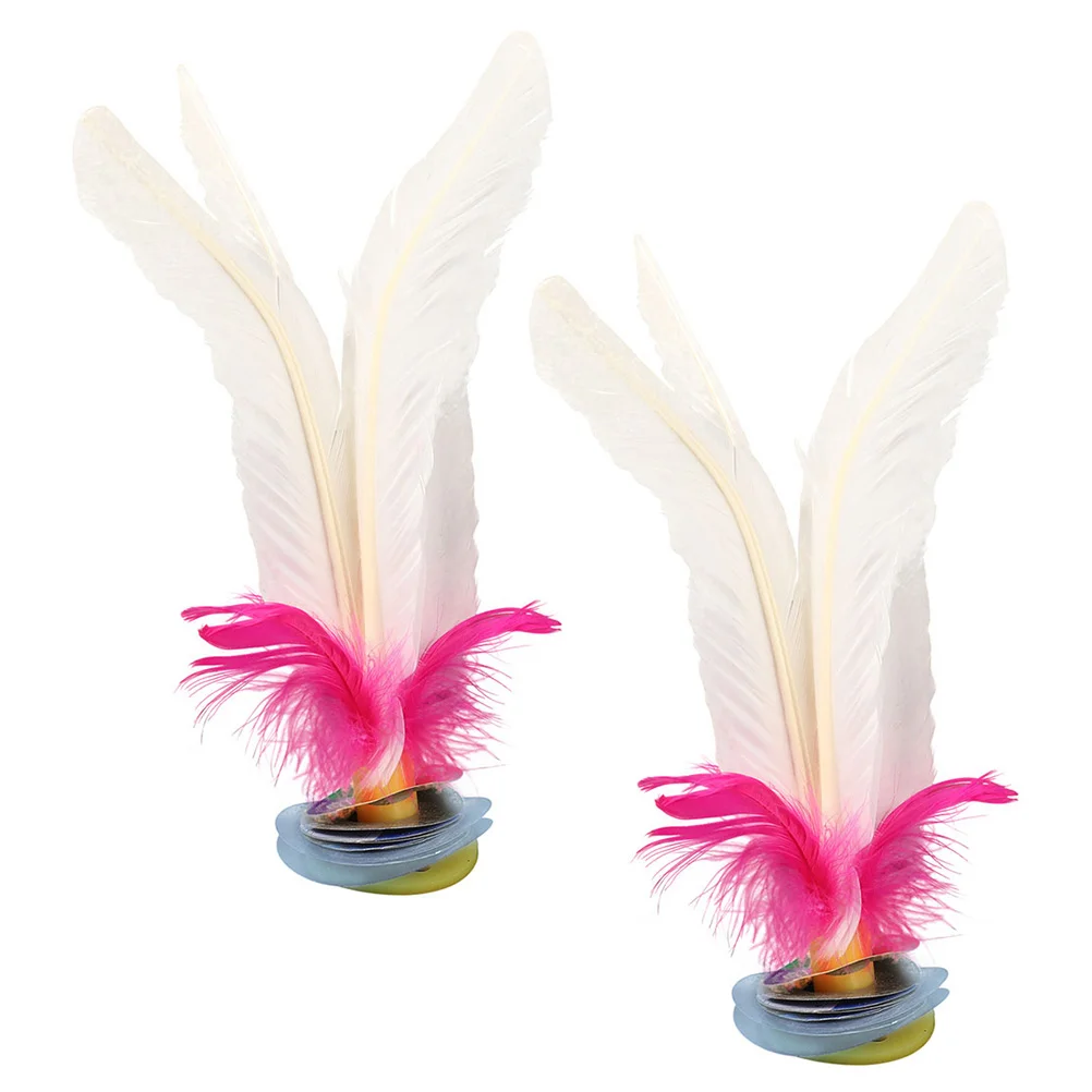 

4 Pcs Toys Goose Shuttlecock Entertainment Kick Casual Game Chinese Leisure for Boy Student