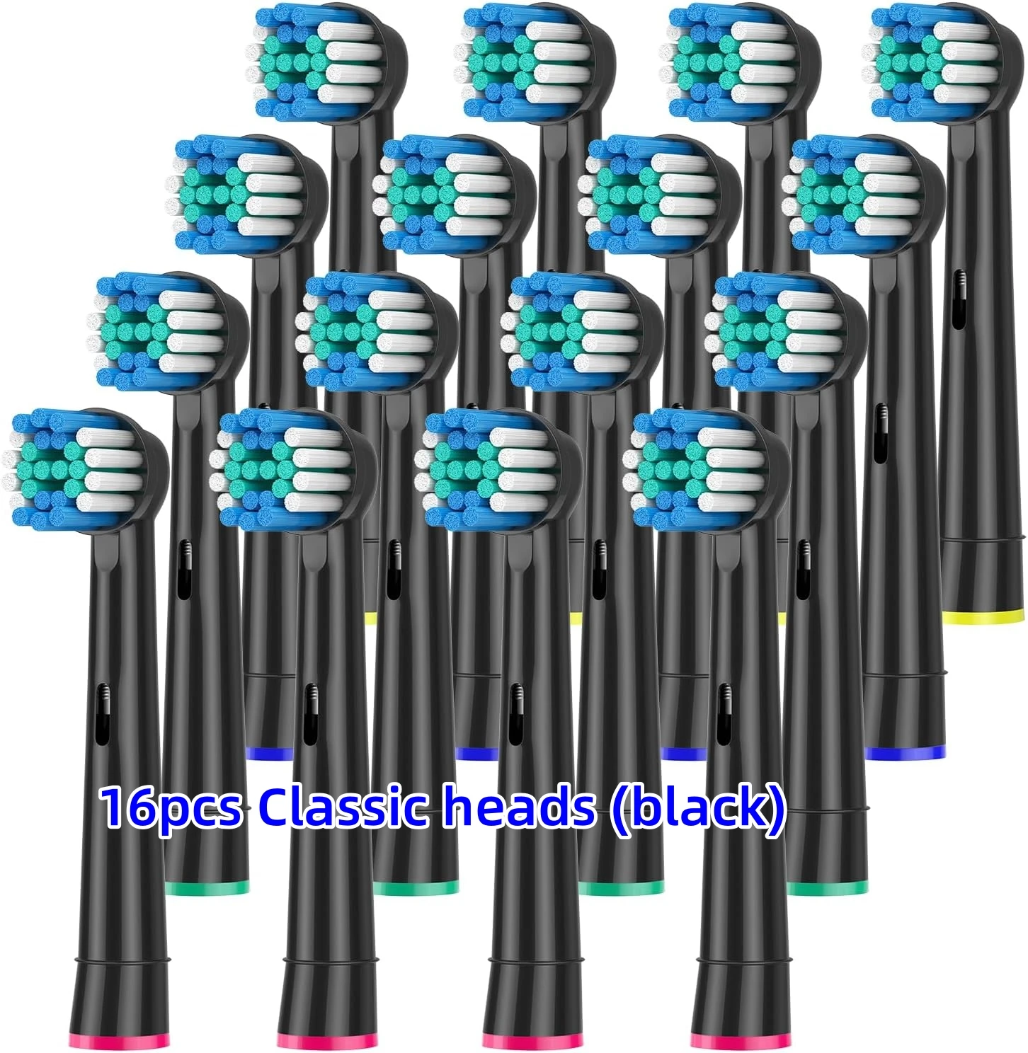 Premium Replacement Brush Heads - Pack of 16/20 for Sensitive and Cross Action Cleaning