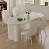 Mid Century Dining Table Desk Nordic Balcony Dining Table Makeup Modern Study Dining Table Modern Muebles Living Room Furniture 5